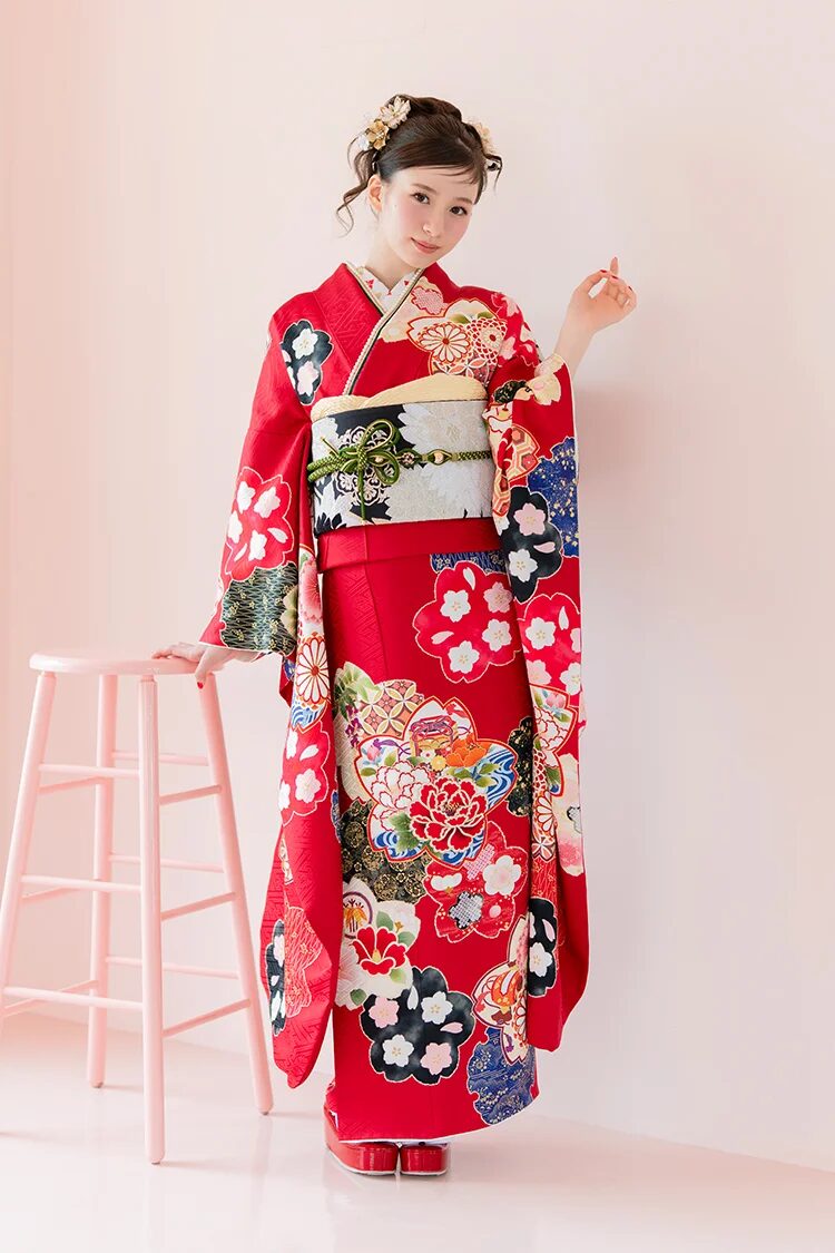 京都きもの友禅の着物画像